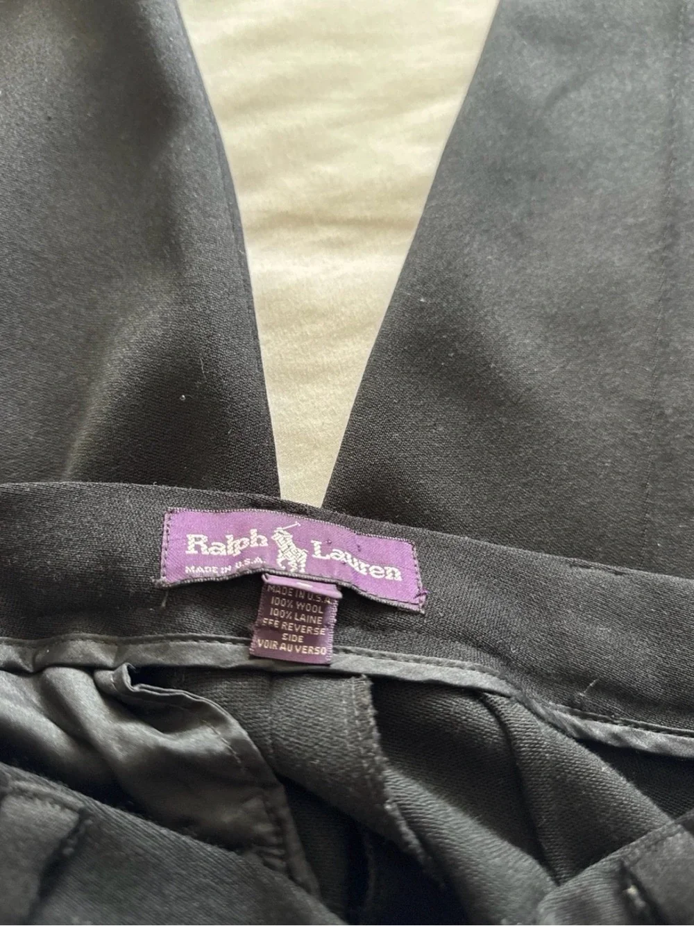 Ralph Lauren Purple Label size pleated